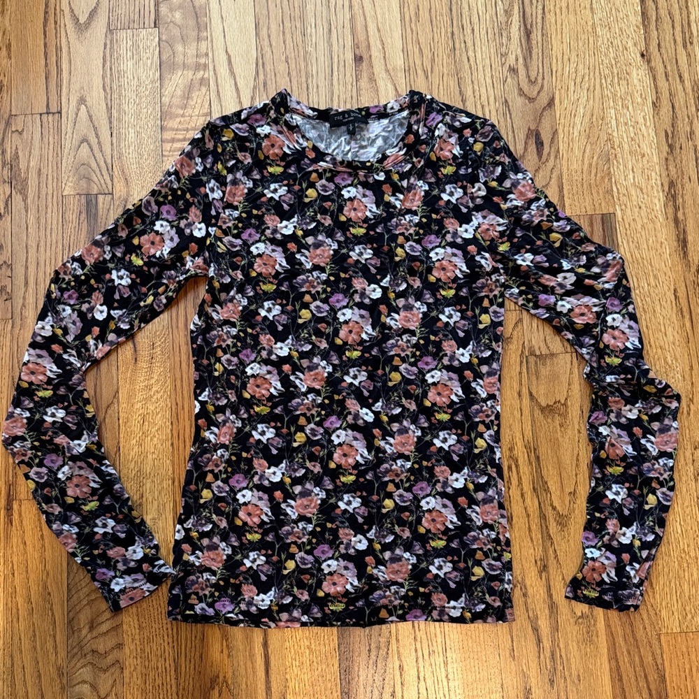 Rag & Bone Multicolor Floral Top